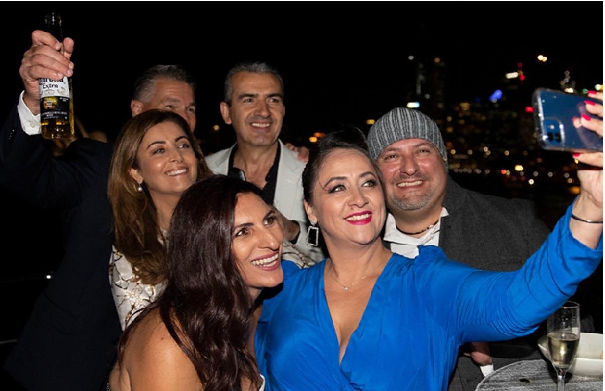 People Enjoying The Party